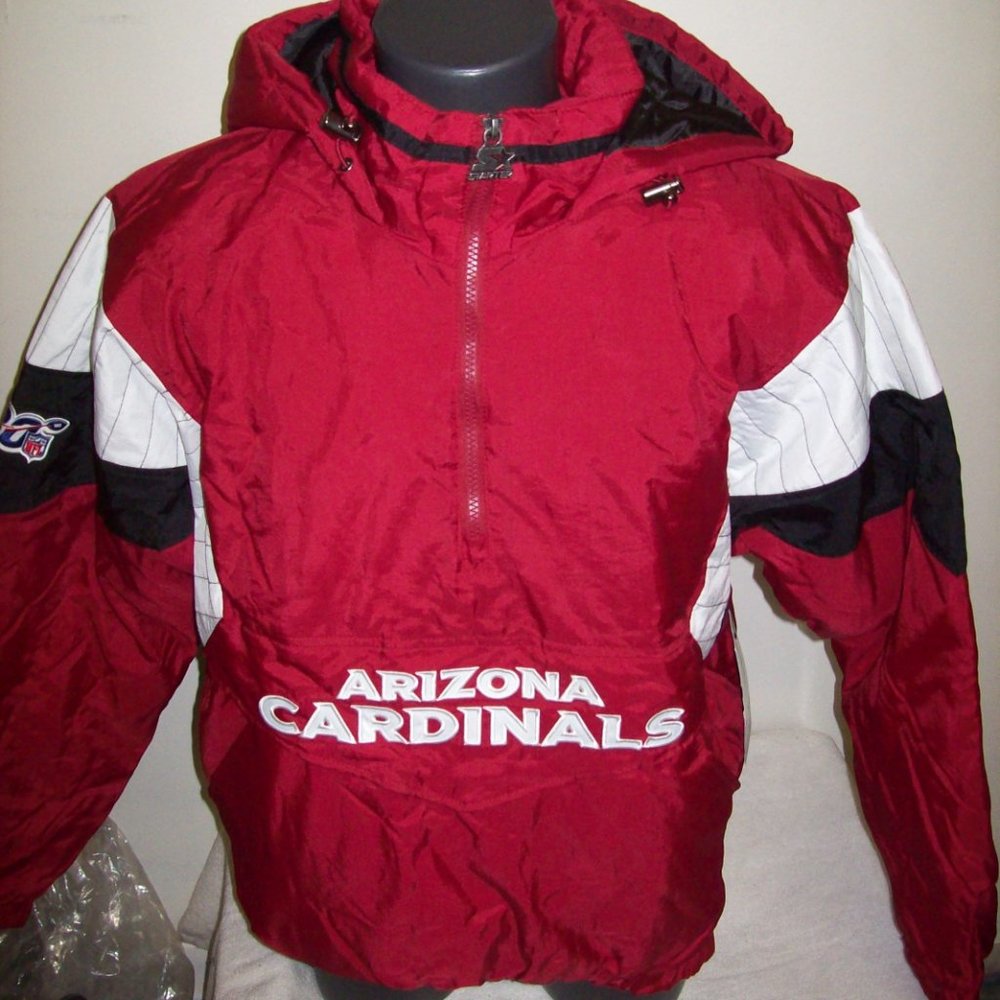 ARIZONA CARDINALS Starter Half Zip Jacket